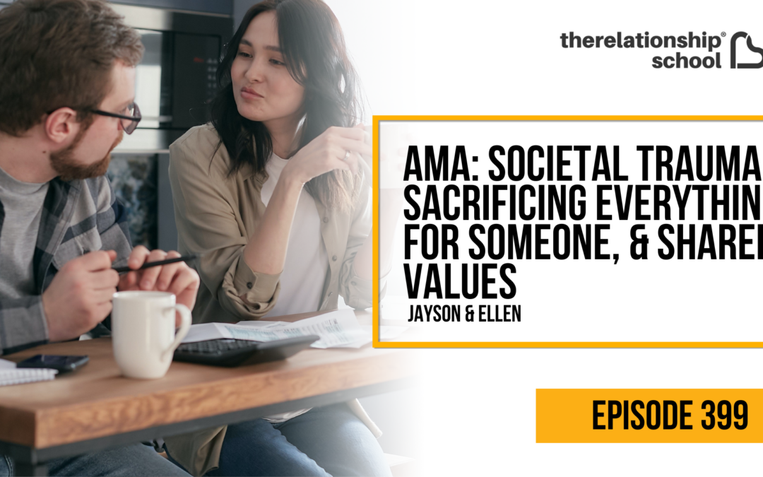 AMA: Societal Trauma, Sacrificing Everything For Someone, & Shared Values